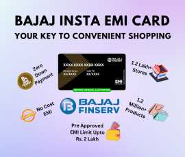 Bajaj Insta EMI Card: Convenient and Easy to Use , Pune