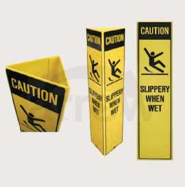 Enhancing Safety with Bollard Corflute Signs | Arr