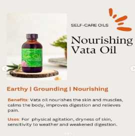 Nourishing Vata Massage Oil, $ 26