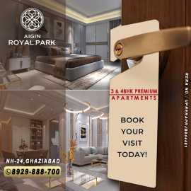 Explore 3&4 BHK Apartments At Aigin Royal Park, Ghaziabad