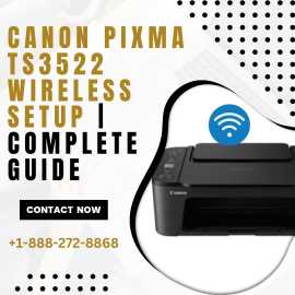 Canon Pixma TS3522 Wireless Setup | Complete Guide, Haltom City
