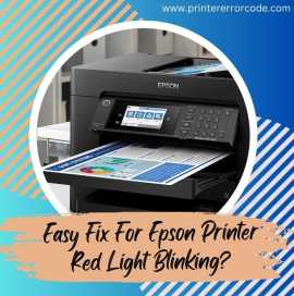 Easy Fix For Epson Printer Red Light Blinking?, Abilene