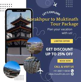 Gorakhpur to Muktinath Tour Package, Gorakhpur