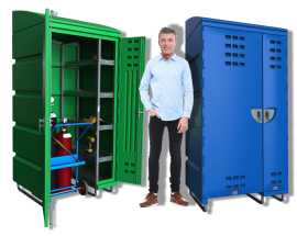 Innovative Polyethylene Clothes Lockers for Modern, London
