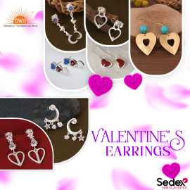 Valentine Earrings for Every Style and Budget, $ 150