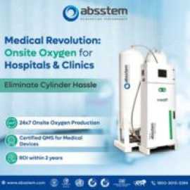 Reliable Oxygen Supply Pharma Industry by Absstem, Gurgaon