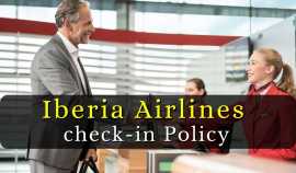 Iberia check in Policy