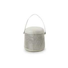 Buy leather Pouf From Galorehome, $ 260