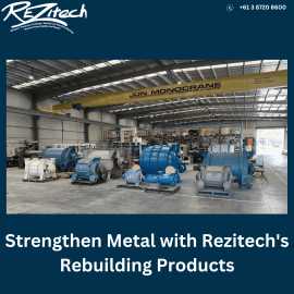 Strengthen Metal with Rezitech's Rebuilding Produc, Hallam