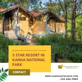 5 Star Resorts in Kanha National Park        , Balaghat