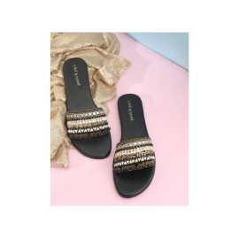 Purchase Designer Flat Sandals From Pastels And Po, ₹ 3,390
