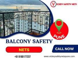 Balcony Safety Nets in Pune | Vickey Safety Nets, Pune