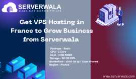 Get VPS Hosting in France |Serverwala, Albe