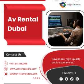 Where to Find Top AV Rental Solutions in Dubai?, Dubai