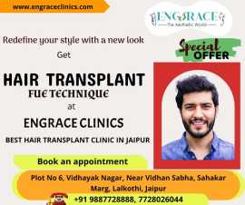 Hair Transplant at Engrace Clinics Jaipur, Jaipur