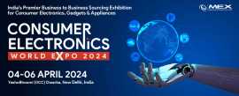 Consumer Electronics World Expo|04-05-06 April2024, ₹ 0