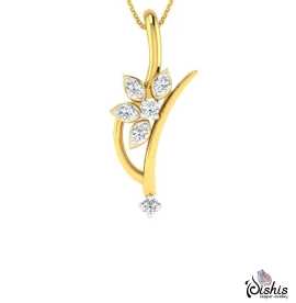 Buy Oluchi Diamond Pendant by Dishis Jewels, ₹ 5,597