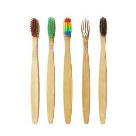 5PCS/Lot Namboo Classic Bamboo Toothbrush Five Col, $ 11