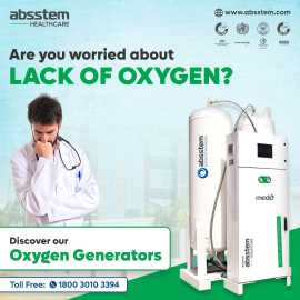 Absstem Oxygen Generators for Hospital Needs, Gurgaon
