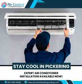 Stay Cool in Pickering: Expert Air Conditioner Ins, Pickering