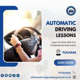 Energized Automatic Driving Lessons Fulham, Fulham