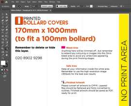 Your Ultimate Bollard Artwork Setup Guide - Printe, London