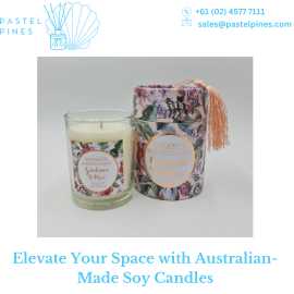 Elevate Your Space with Australian-Made Soy Candle, Windsor