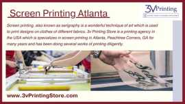 Screen Printing Atlanta, Dover