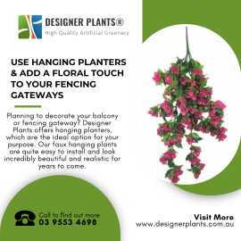 Use Hanging Planters & Add A Floral Touch to Y, $ 0