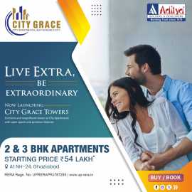 Aditya City Grace 2Bhk Luxury Living  Apartments, Ghaziabad