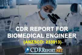 CDR Report For Biomedical Engineer- ANZSCO: 233913, Sydney