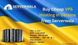 Buy Cheap VPS Hosting in Ukraine from Serverwala, Chernivtsi