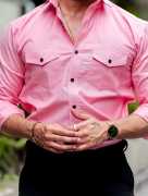 From Street Style to Smart Casual: Pink Overshirts, ₹ 1,349