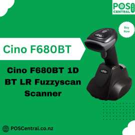 Cino F680BT 1D BT LR Fuzzyscan Scanner, ps 619