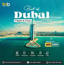 3 Nights 4 Days Dubai Tour Packages, Dubai