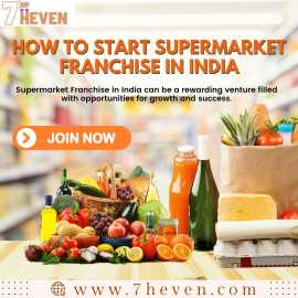 How to start supermarket franchise in india, Noida