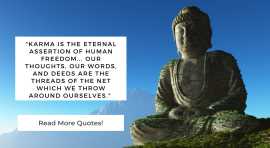 Buddha Quotes on Karma | Karma Quotes in English