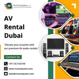 How Does AV Rental in Dubai Enhance Your Event?, Dubai