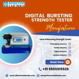High-Quality Bursting Strength Tester Manufacturer, Faridabad