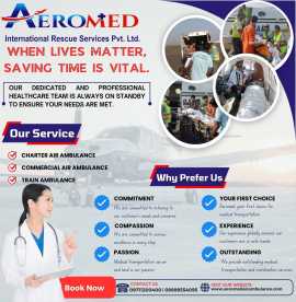Aeromed Air Ambulance Service in Patna - Get the , Patna