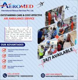 Aeromed Air Ambulance Service in Chennai - Get the, Chennai