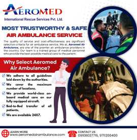 Aeromed Air Ambulance Service in Bangalore , Bengaluru