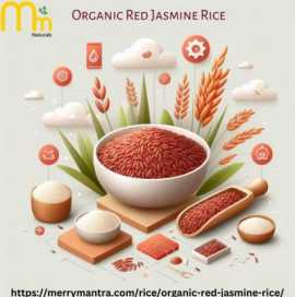 Organic Red Jasmine Rice, Acra