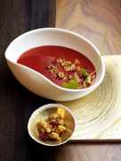 Beetroot and Red Cabbage Soup with California Waln, New Delhi