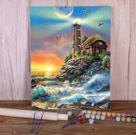 Colorful Creations: Paint by Numbers for Adults, Aberford
