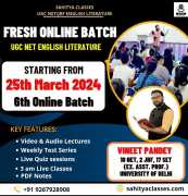 Unlock Your Potential with Sahitya Classes' UGC NE, New Delhi
