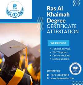 Ras Al Khaimah Degree Certificate Attestation , Dubai