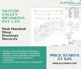 Stair Handrail Shop Drawings services , New York