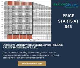 Outsource Curtain Wall Detailing Service Firm , New York
