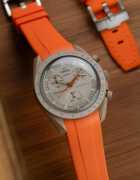 Showcase Your Style With Orange Rubber Watch Strap, $ 69
